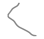 8265A555 - Body: Washer Hose for Mitsubishi Image