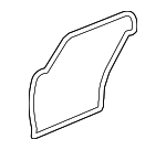 C2C28077 - Body: Weatherstrip for Jaguar Image