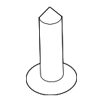 LR007312 - Body: Door Trim Panel Screw for Land Rover: Defender 110, Defender 130, Defender 90, Discovery, LR3, LR4, Range Rover, Range Rover Evoque, Range Rover Sport, Range Rover Velar Image