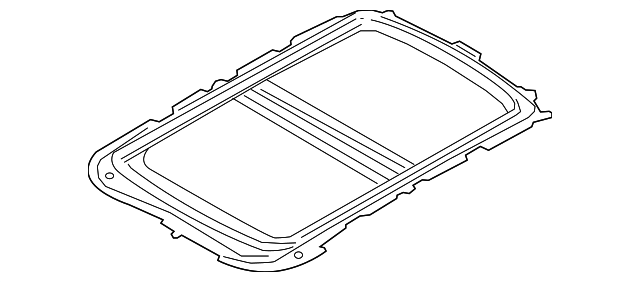 2014-2024 Mini Sunroof Frame 54-10-7-379-616 | Mini Parts Direct