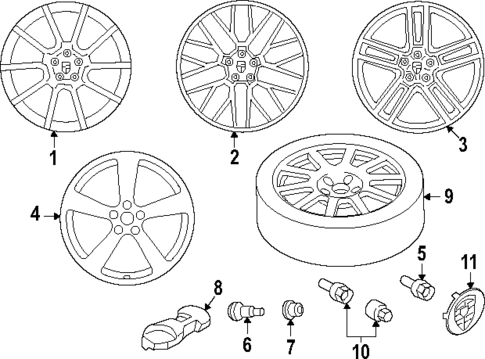 Wheels for 2020 Porsche Macan #0
