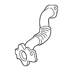 11718513695 - : Exhaust Gas Re-Circulation (Egr) Tube for BMW: 328d, 328d xDrive, 535d, 535d xDrive, 540d xDrive, 740Ld xDrive, X3, X5 Image