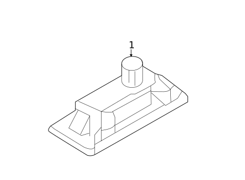 License Lamps for 2021 Volkswagen Jetta #0