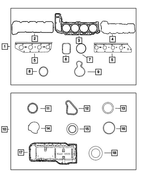 Engine Identification, Service Engines & Engine Service Kits for 2010 Dodge Dakota #0