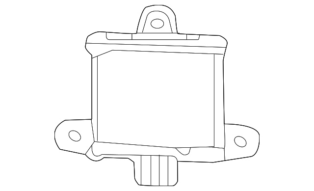 2023-2025 Toyota Blind Spot Detection System Warning Sensor