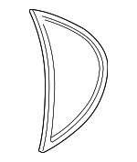 1K6945192 - Electrical: Gasket for Volkswagen: GTI, R32, Rabbit Image