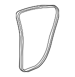 72855TK4A01ZB - : Weather-Strip On Body for Acura: TL Image