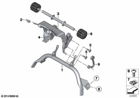 Bench Seat for 2009 BMW-Motorrad R 900 RT 10 SF #2