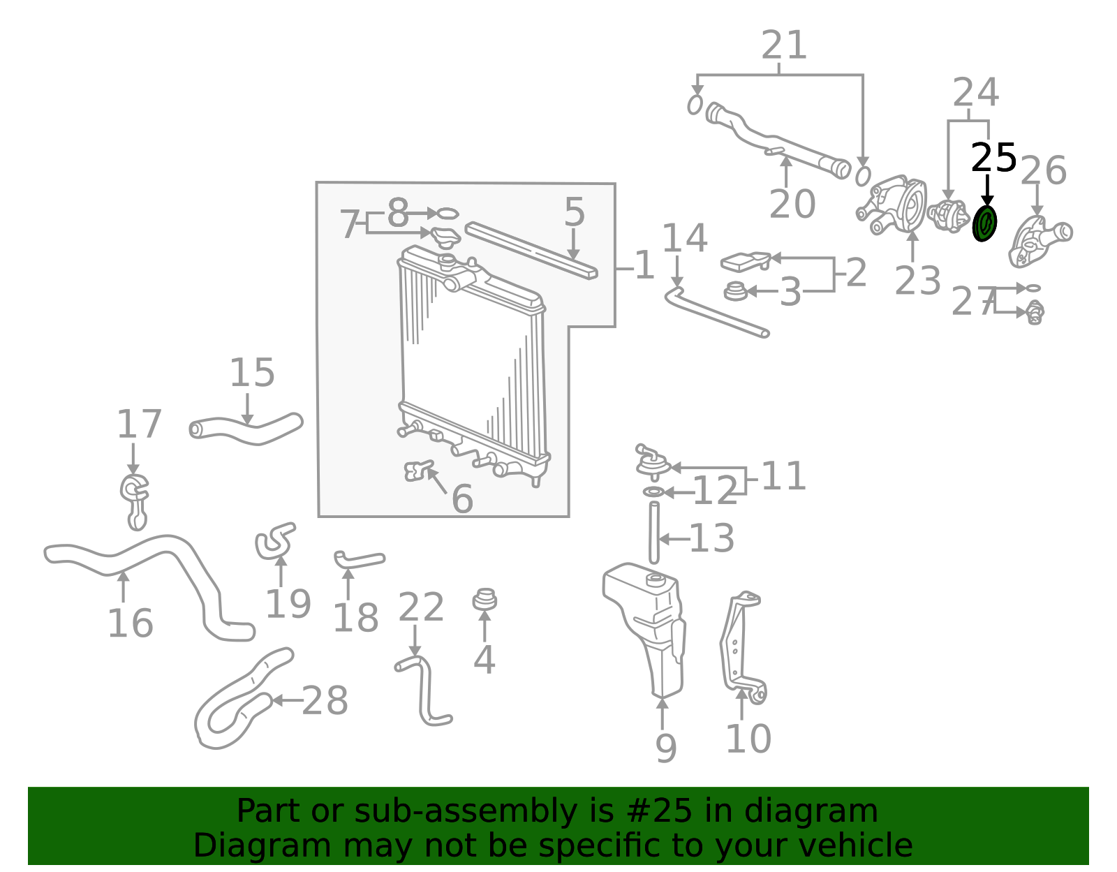 19305-PLC-A00 - Engine Coolant Thermostat Housing Gasket Honda Parts Online