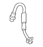 5QM611775D - : Brake Hose for Volkswagen: GTI Image
