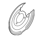 32217485 - Brakes: Splash Shield for Volvo Image