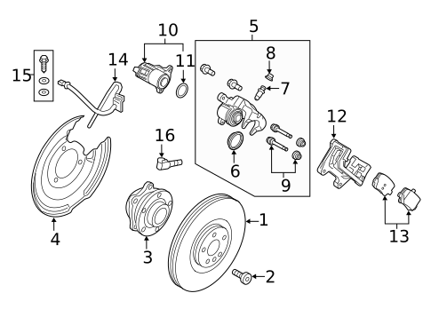 Anti-Lock Brakes for 2019 Volvo XC40 #2