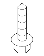 N91246101 - Electrical: Side Bracket Screw for Audi: A4 allroad, e-tron Quattro, e-tron S, e-tron S Sportback, e-tron Sportback, Q7, Q8 e-tron, Q8 e-tron Sportback, SQ7, SQ8 e-tron, SQ8 e-tron Sportback Image