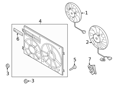 Cooling Fan for 2013 Audi TTS Quattro #0