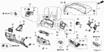 90133SM4003 - Interior/Bumper: BOLT-WASHER (5X16) for Honda Image