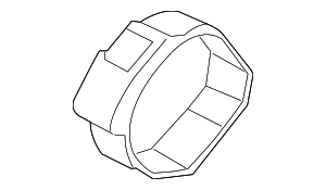 7PP882645 - Body: Seat Track Cover Bracket for Porsche Image