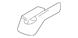 9975213620001C - : Seat Track Cover for Porsche Image