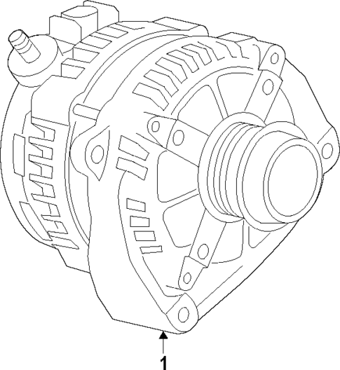 Alternator for 2021 Chevrolet Silverado 1500 #1
