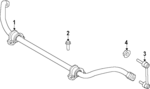 LR167491 - : Stabilizer Bar for Land-Rover Image