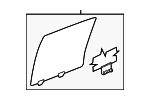 55362190AE - Body: Movable Glass for Mopar Image