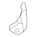 3U0802369 - Body: Retainer for Volkswagen: Passat Image