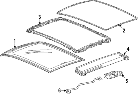 Sunroof for 2025 Cadillac OPTIQ #0