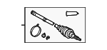 4237049057 - : Shaft &amp; Joint for Lexus: RX300 Image