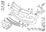 51113442832 - : Spoiler Front for BMW Image