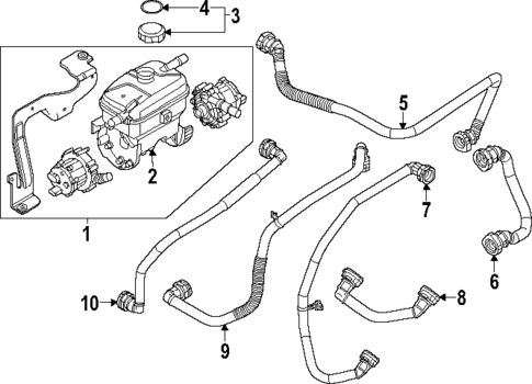 Radiator & Components for 2025 Kia Niro EV #2