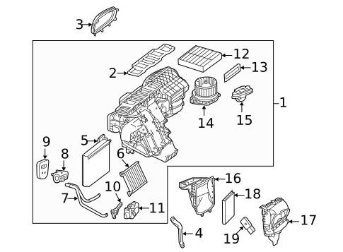 Heater for 2015 Mercedes-Benz ML250 #0