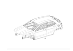 1566000310 - Body Shell: Body-in-White for Mercedes-Benz Image