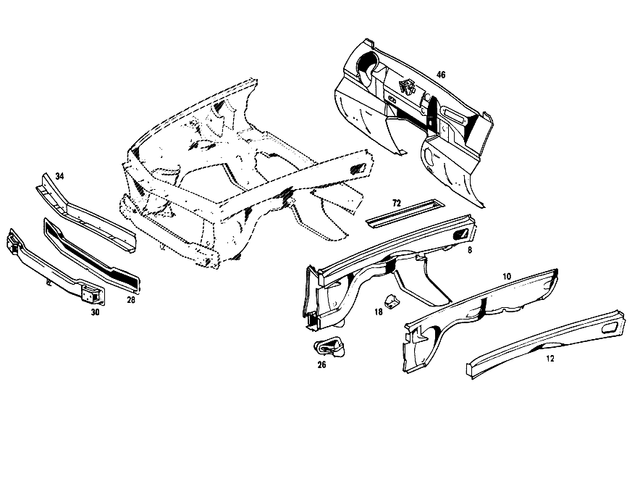 1136260033 - : Bracket for Mercedes-Benz Image