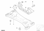 22316760532 - : Adapter F Gearbox Cross Member for BMW Image