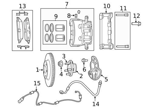 Rear Brakes for 2012 Chrysler 300 #1