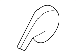 881853K005QD - Body: Recline Knob for Hyundai Image