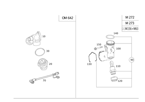 Cooling Water Pre-Heater for 2008 Mercedes-Benz E320 #0