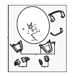 8W0419091GMINU - Steering: Steering Wheel for Audi: A4 allroad, A4 Quattro, A5 Quattro, A5 Sportback, Q5, Q5 PHEV, Q5 Sportback, SQ5, SQ5 Sportback Image