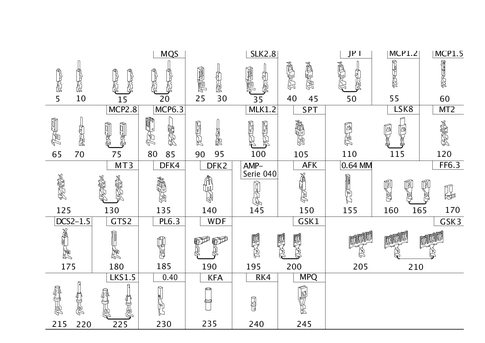 Contact Parts for 2016 Mercedes-Benz GLA250 #0