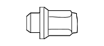2001-2024 Toyota - Wheel Nut