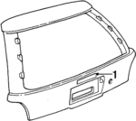 21094772 - Electrical: High Mount Lamp for Saturn: SW1, SW2 Image