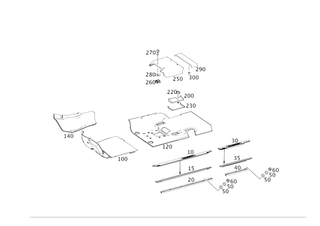 4636805835 - Panelling: Cover Rail for Mercedes-Benz: G550 Image image