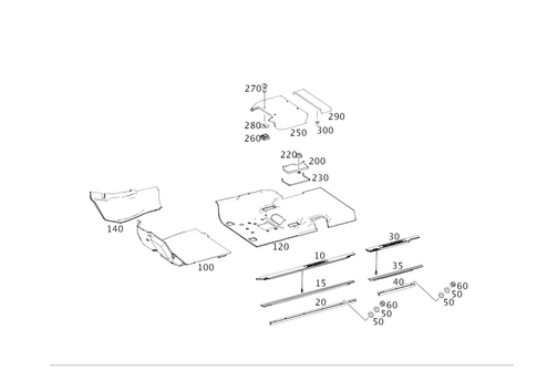 Floor Covering for 2006 Mercedes-Benz G55 AMG #0