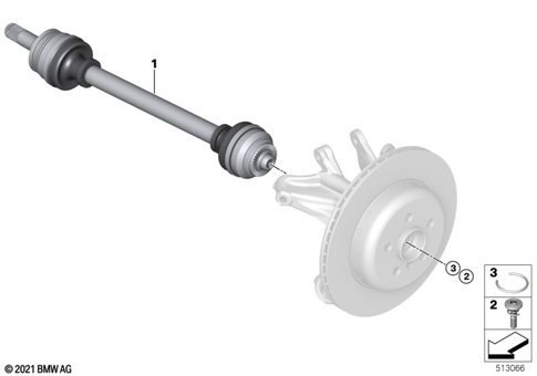 Eh Differential for 2021 BMW iX M60 #0