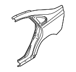 31353189 - Body: Quarter Panel for Volvo: S40 Image