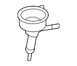 98110615005 - Cooling System: Filler Neck for Porsche: 718 Boxster, 718 Cayman, 718 Spyder, Boxster, Cayman Image