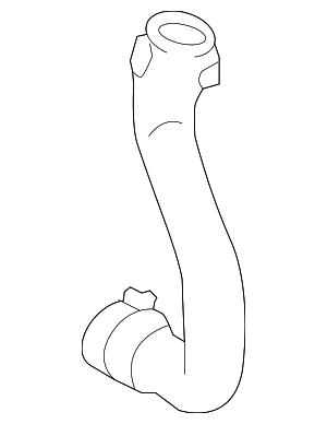 99110662602 - Cooling System: Radiator Coolant Hose for Porsche Image