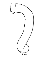 98110627000 - Cooling System: Reservoir Hose for Porsche: 718 Boxster, 718 Cayman, 718 Spyder, Boxster, Cayman Image