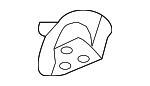 5Q0813721 - Body: Outer Reinforced Bracket for Audi Image