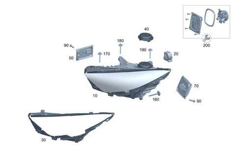 Front Illumination for 2025 Mercedes-Benz SL43 AMG #0