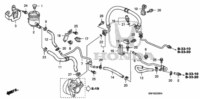 P.S. Lines for 2006 Honda Civic #0